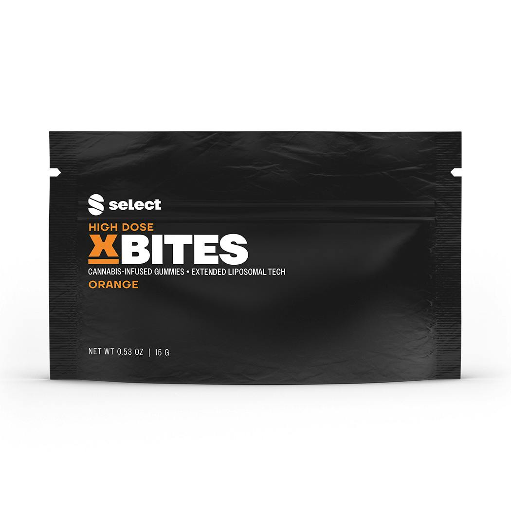 X-Bites High Dose Orange Gummies (10-Pack | 50mg Each)