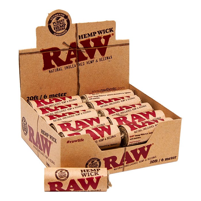 Raw | Hemp Wick - 20ft