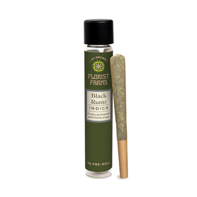 Florist Farms - 1g Preroll - Black Runtz - PRE_ROLLS by Florist Farms at King of Budz