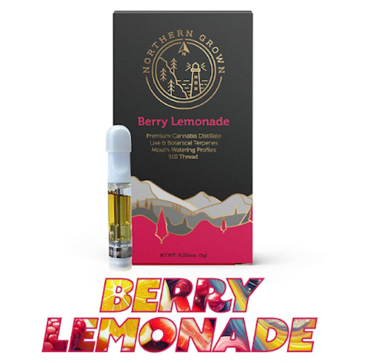 Image of Berry Lemonade | 1g Cartridge