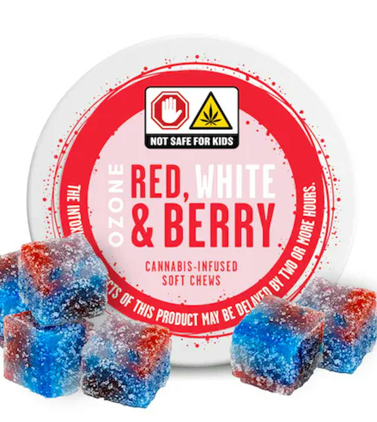 Image of Red, White, & Berry Soft Chew | 100mg