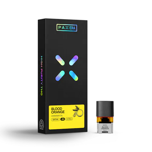 PAX High Purity THC | Blood Orange | 0.5g Pod-active