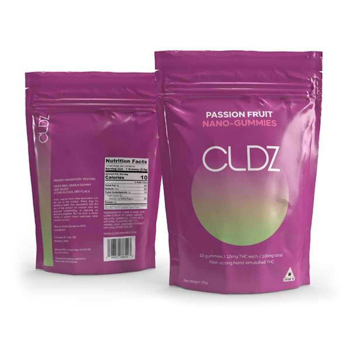 Image of Passion Fruit Fast Acting Gummies | 10mg | 20pk