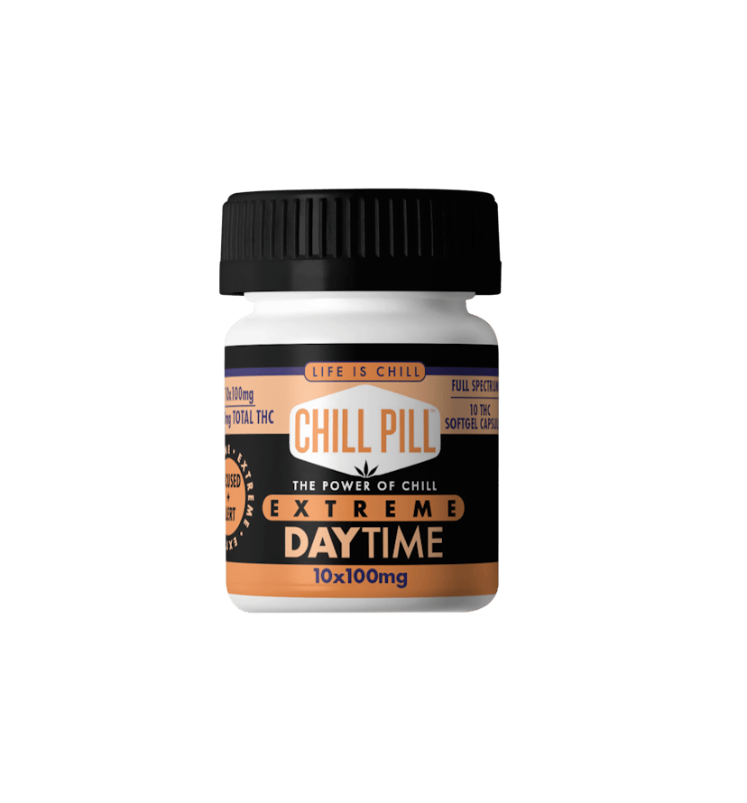 Chill Pills Day Caps Extreme (100mg x 10 caps)