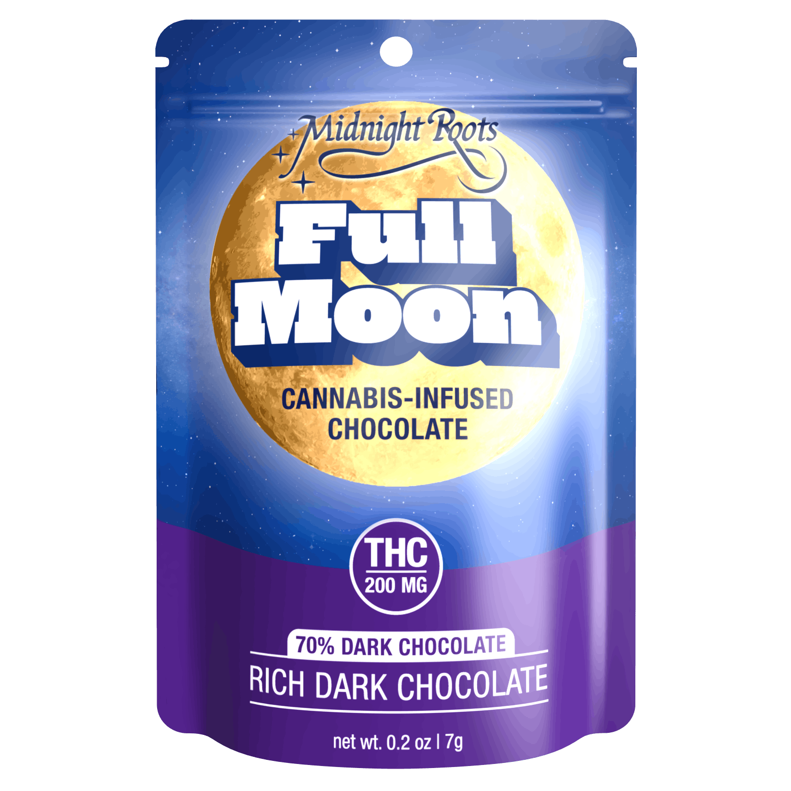 Product: Midnight Roots | Full Moon - 200mg - Rich Dark Chocolate