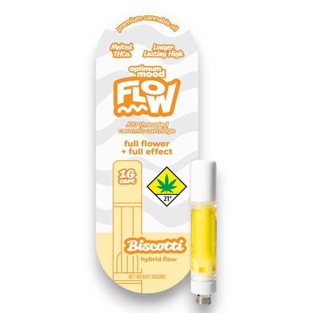 Full Effect - Ceramic Vape Cartridge 1g - Hybrid - Biscotti - 1g