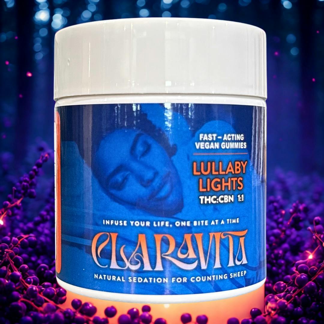 Wildberry | Lullaby Lights | 1:1 THC : CBN | Live Rosin | Fast-Acting | 10pk/20serv image 0