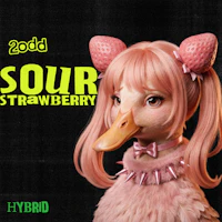 2 ODD - 28g Prepack - Sour Strawberry - product image at King of Budz