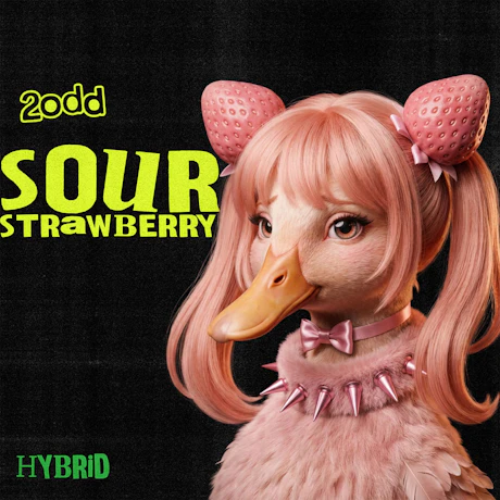 2 ODD - 28g Prepack - Sour Strawberry - product image at King of Budz