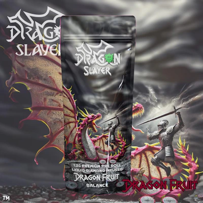 Dragon Slayer - 1.2g Infused Preroll - Dragon Fruit