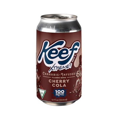 Keef - 100mg Soda - Cherry Cola Xtreme