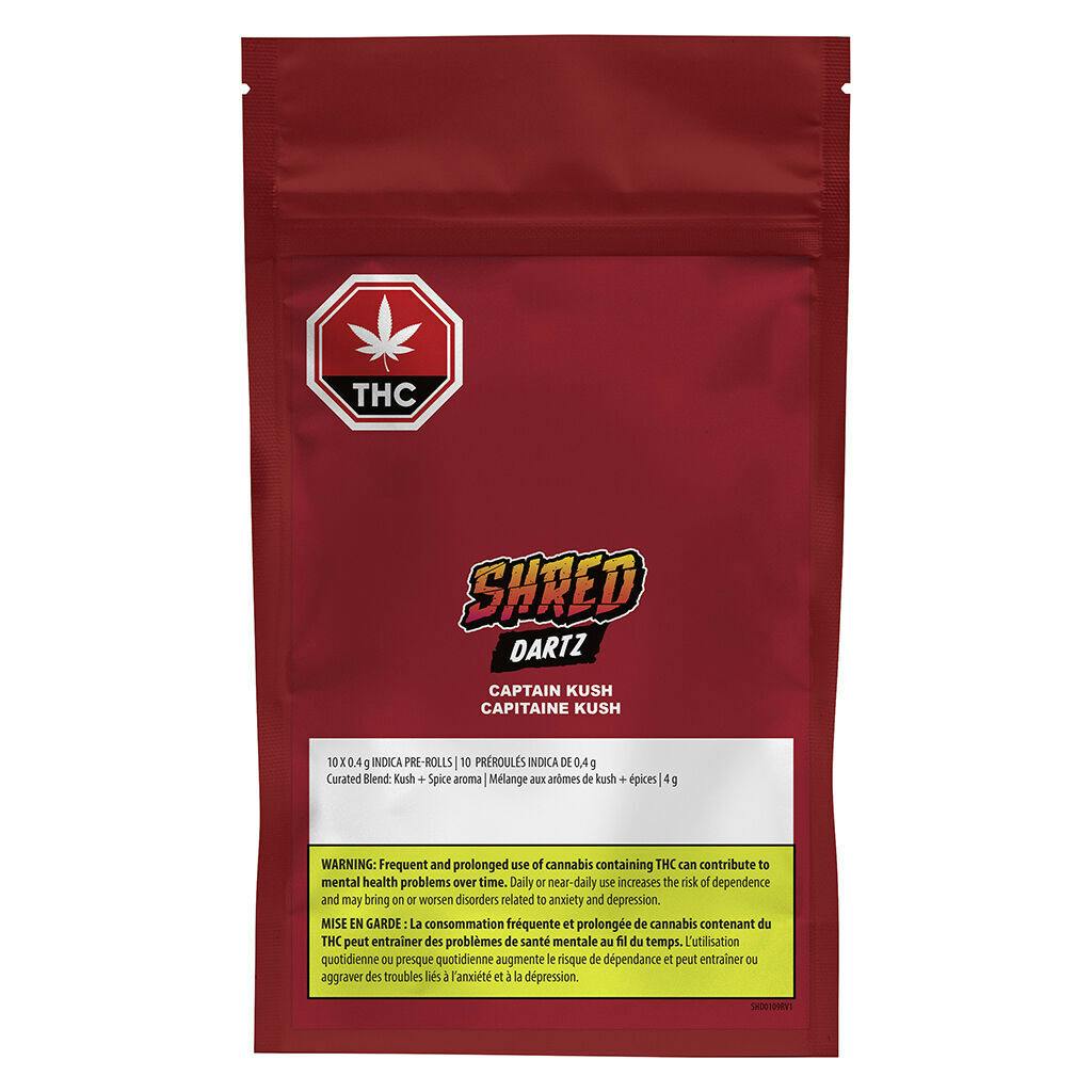 Shred - captain kush dartz prj - 10x0. 4g