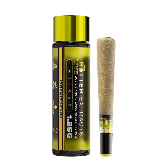 Mitten Extracts - 1.25g Live Sauce Infused Preroll - Pineapple OG (I)