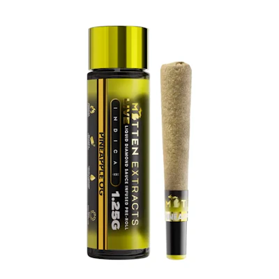 Mitten Extracts - 1.25g Live Sauce Infused Preroll - Pineapple OG (I) - PRE_ROLLS by Mitten Extracts at King of Budz