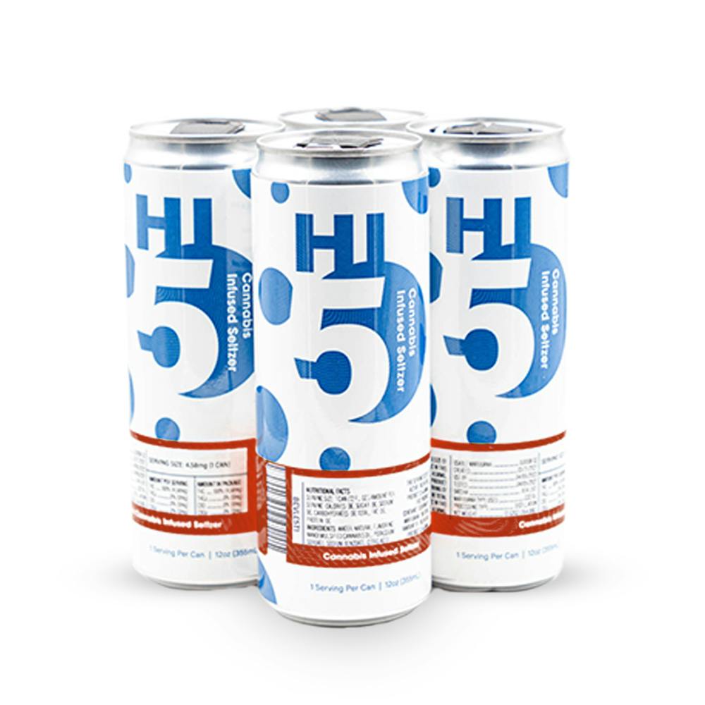 Hi5 Seltzer - 5 mg THC - Cranberry (TAX INCLUDED)