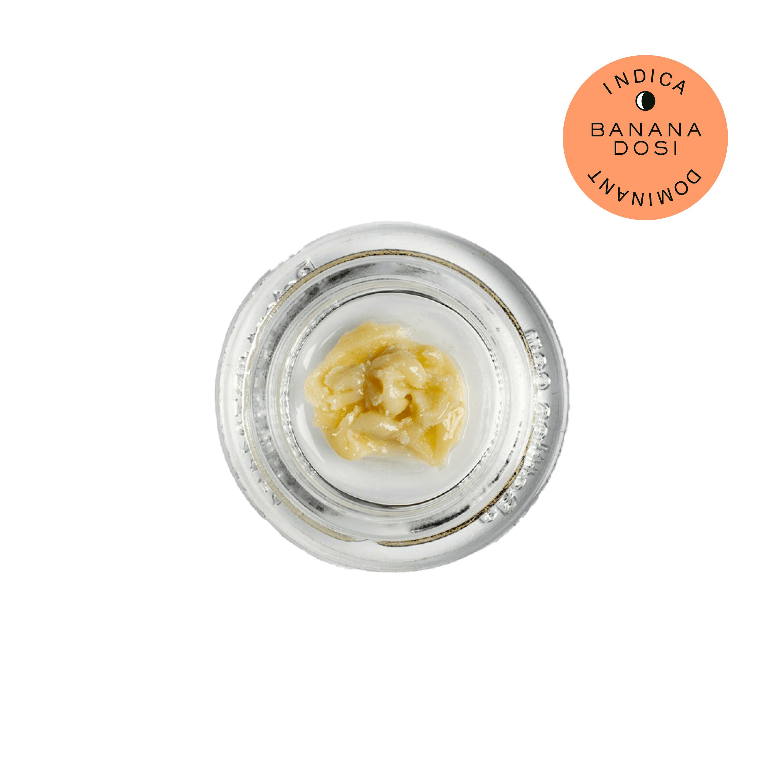 Banana Dosi Solventless Cold-Cure Rosin 1g