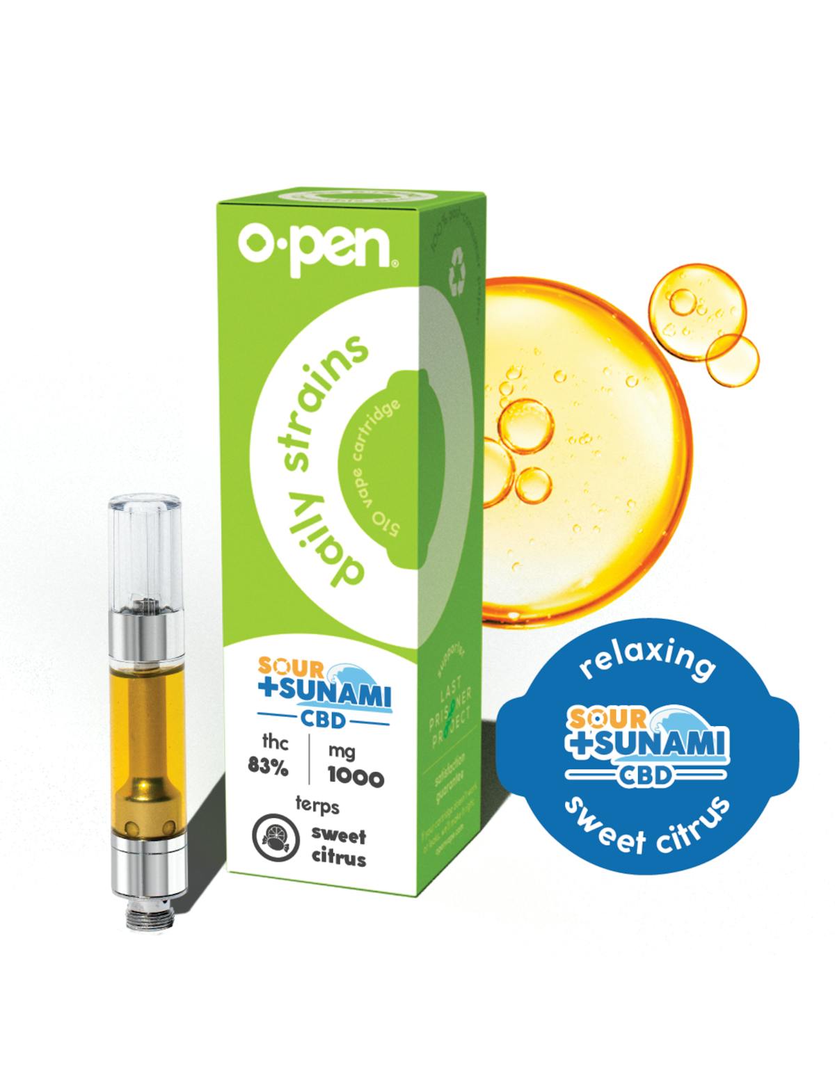 Image of Sour Tsunami | 1g Distillate Cartridge