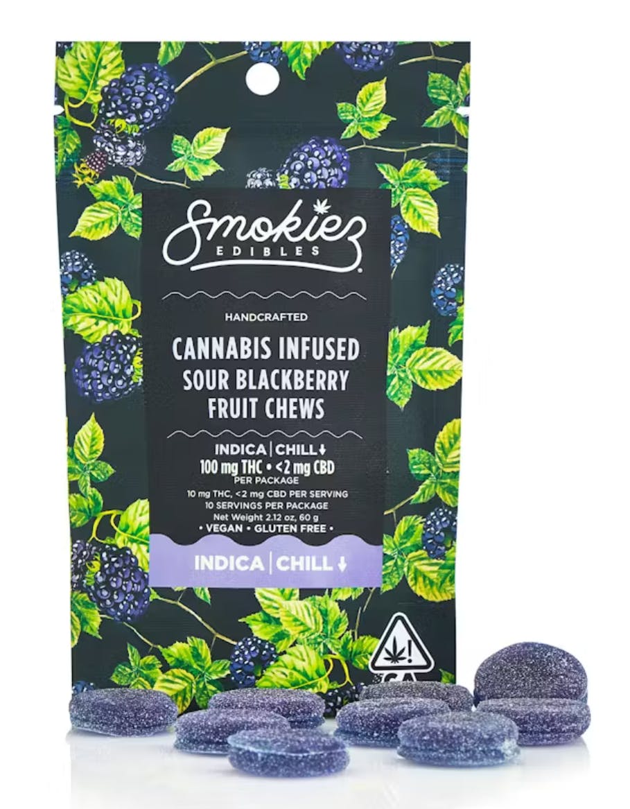 SOUR BLACKBERRY FRUIT CHEWS
