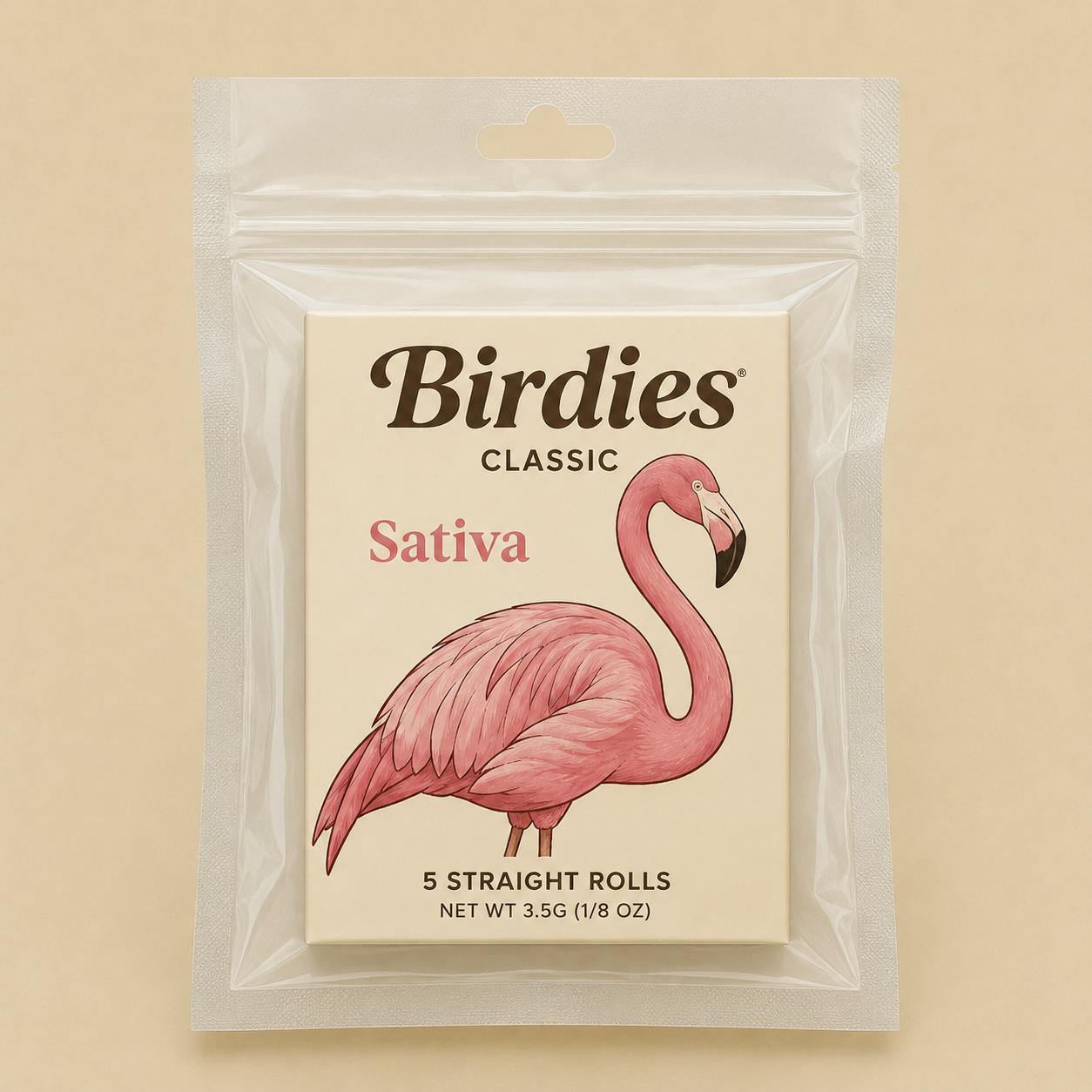 Birdies - 5 Pack .7g Prerolls - Classic Sativa