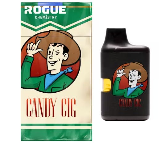 Product: Candy Cig | Disposable | Live Resin | Rogue Chemistry