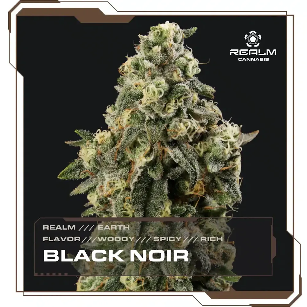 Product Realm - Black Noir Flower (3.5g)