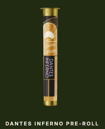 Golden Garden | Dante's Inferno | Pre Roll | 1g