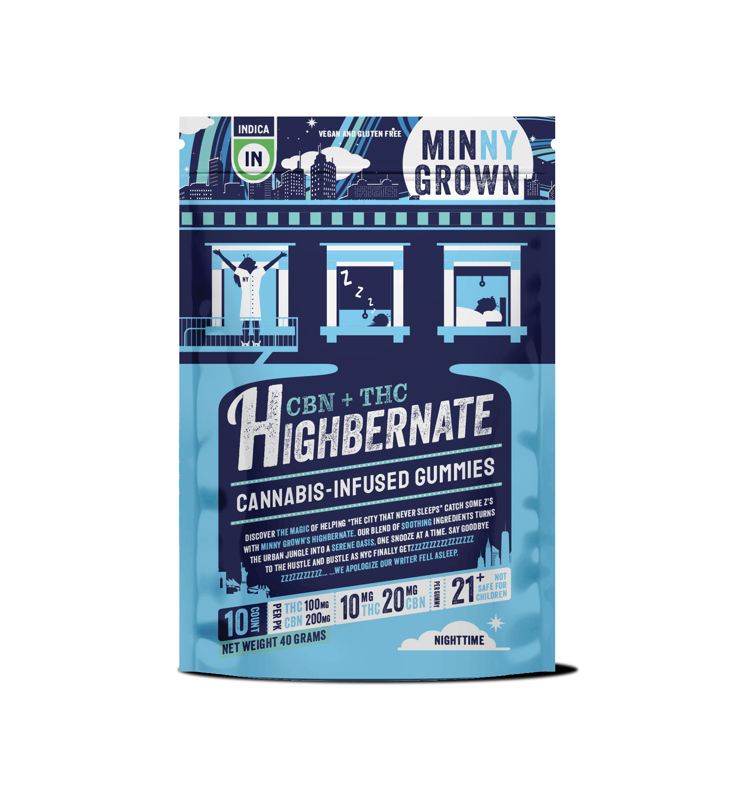 Highbernate - w/CBN + THC - 10pk