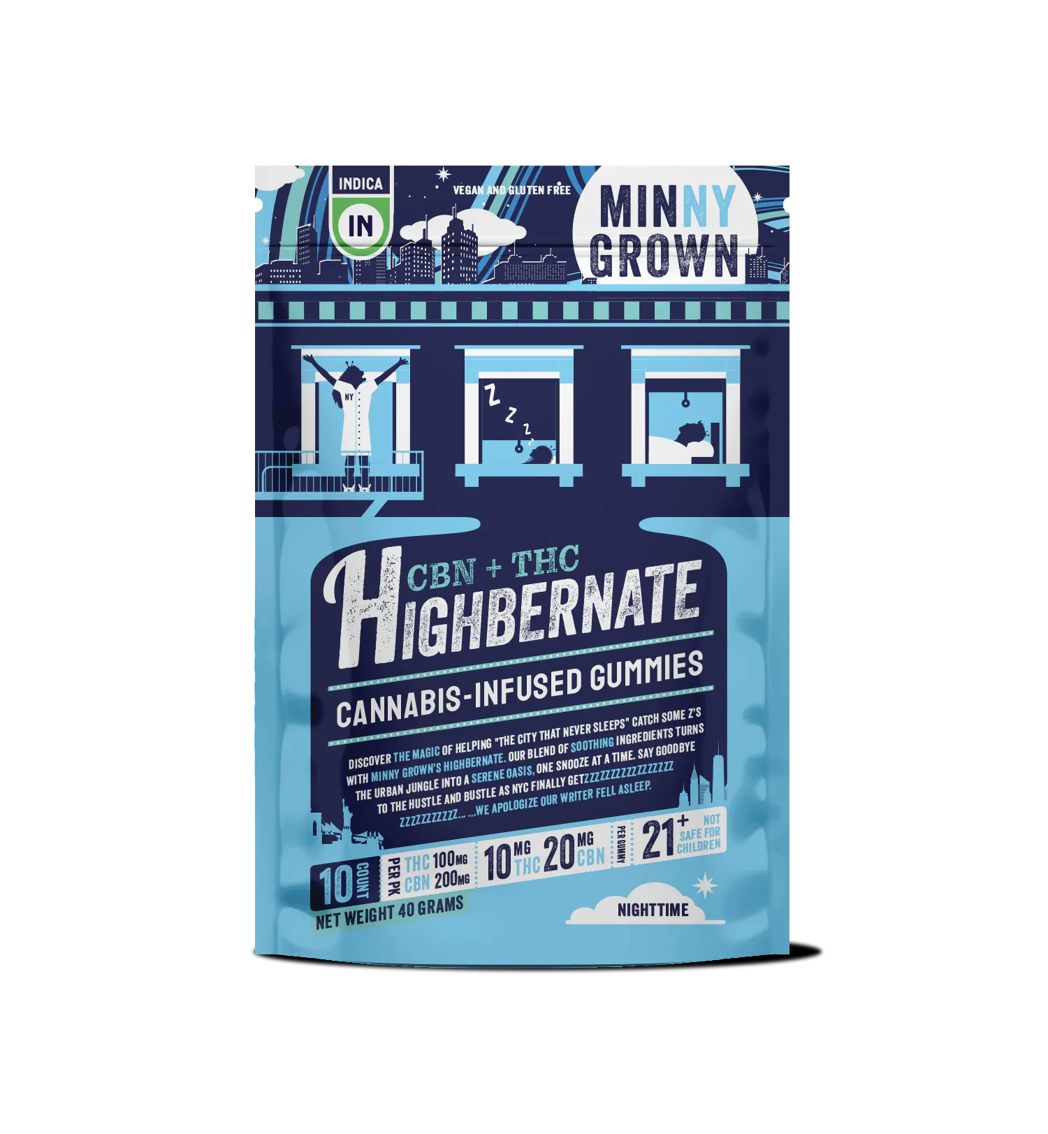 Highbernate - w/CBN + THC - 10pk | Astoria, NY Dispensary | My