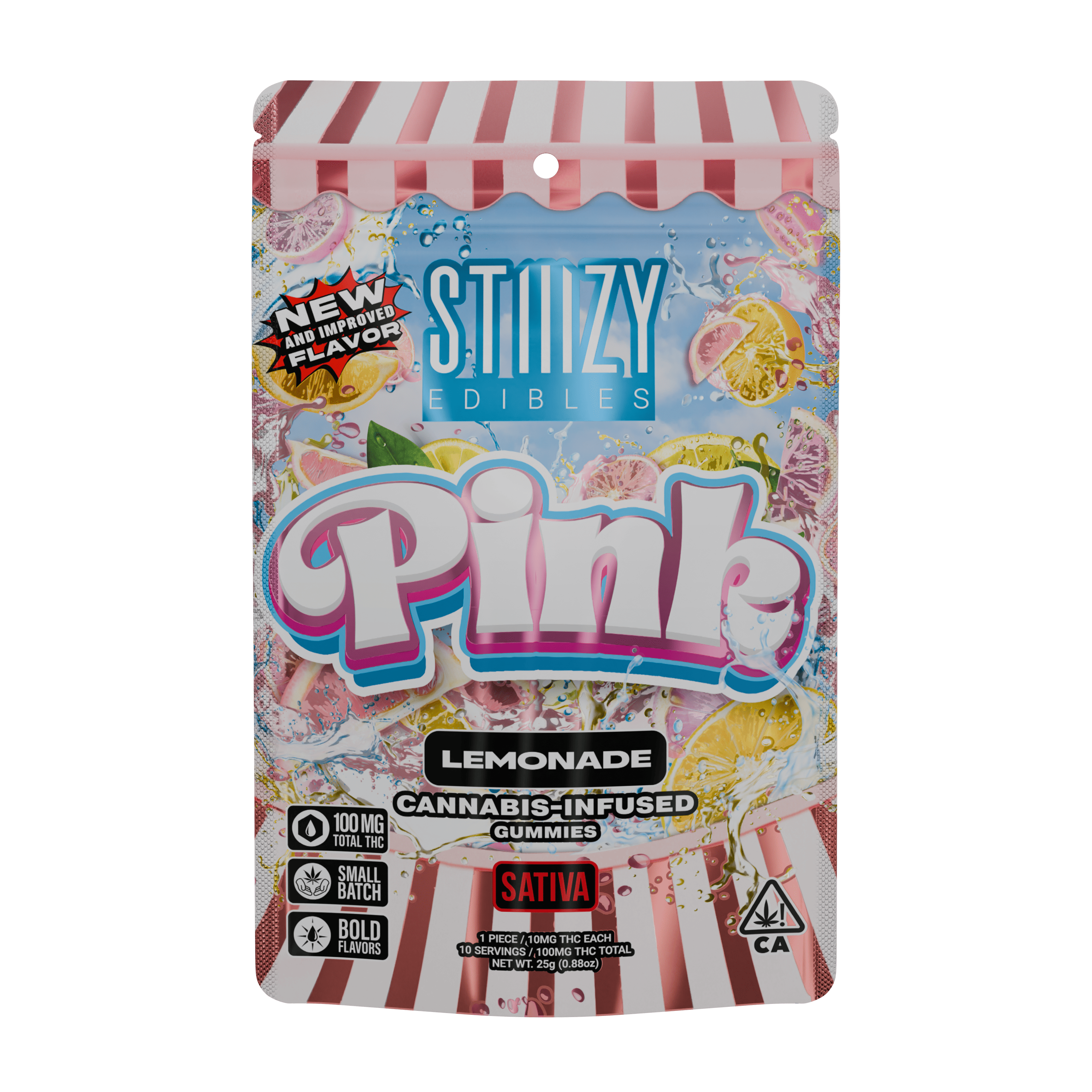 PINK - 100MG LEMONADE EDIBLES