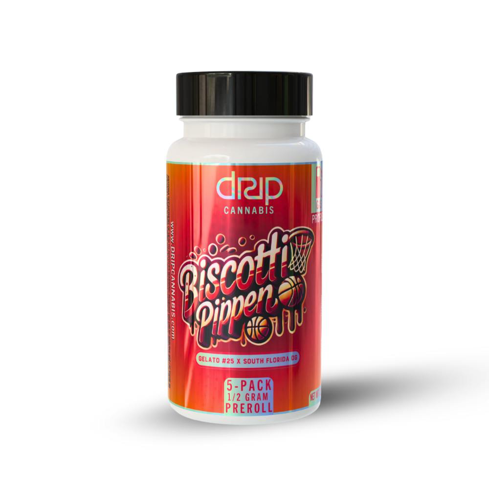Drip - Prerolls 5pk - Cookies & Cream (H) (2.5g) | The Mint - 75th Ave