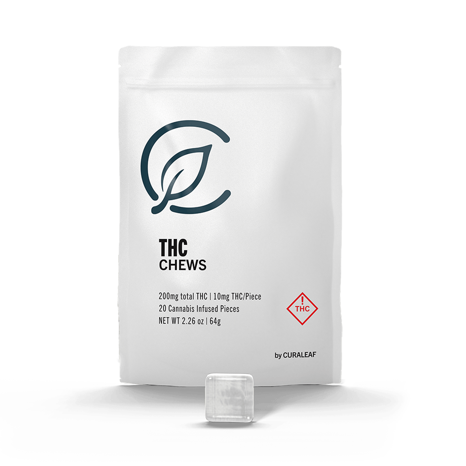 Watermelon Classic Chews [10mg] 20pk 200mg Curaleaf