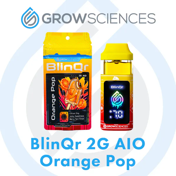Grow Sciences - BlinQr AIO - Orange Pop - 2g | Herbal Wellness