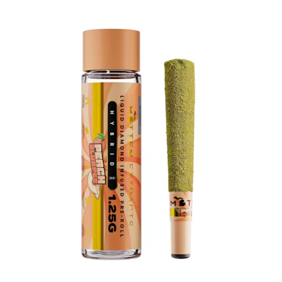 Mitten Extracts - 1.25g Infused Preroll - Peach Zlurpee (H) - PRE_ROLLS by Mitten Extracts at King of Budz