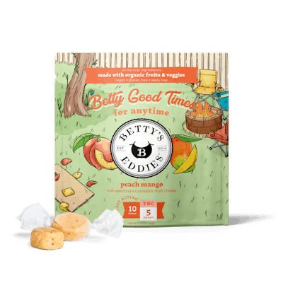 Product Peach Mango Fruit Chews | 5mg