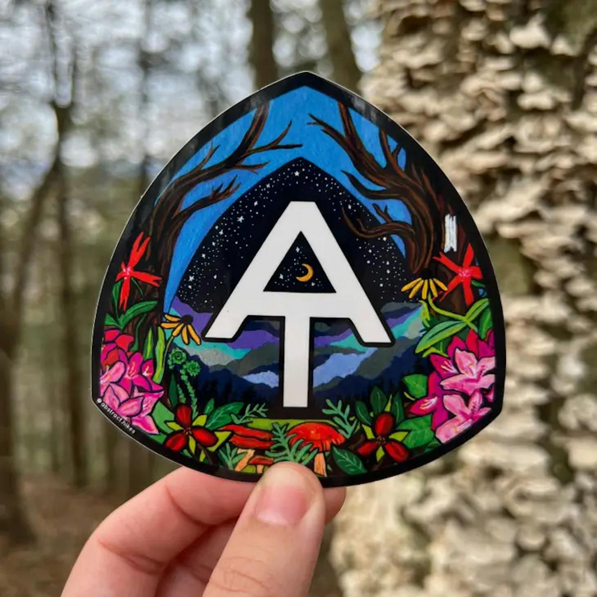 Image of Appalachian Trail Logo Reimagined | Hiking Sticker