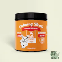 Made By A Farmer - 375mg CBD Dog Treats - Med Breed - Pumpkin & Peanut Butter