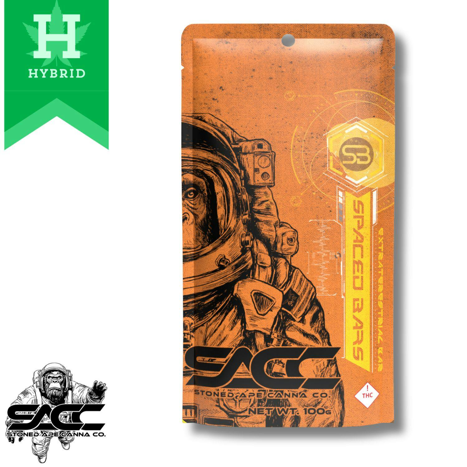 E.T Hybrid 100mg Chocolate Bar by Stoned-Ape • Pecos Valley Production