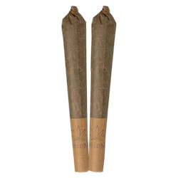 Pre-Roll | Rosin Heads - Hash Rosin Infused Pre Rolls - Indica - 2x0.5g