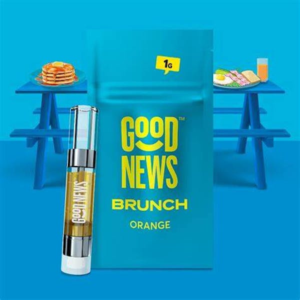 Brunch: Orange (SH) - 1g Vape Cart - Good News