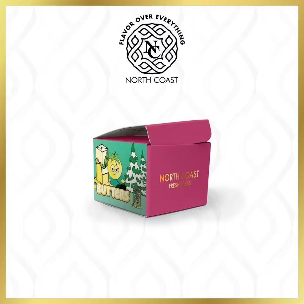 North Coast x Happy Little Trees Co. x Fresh Coast Seed Co. | Cold Cure Rosin - 1g - Bananaconda