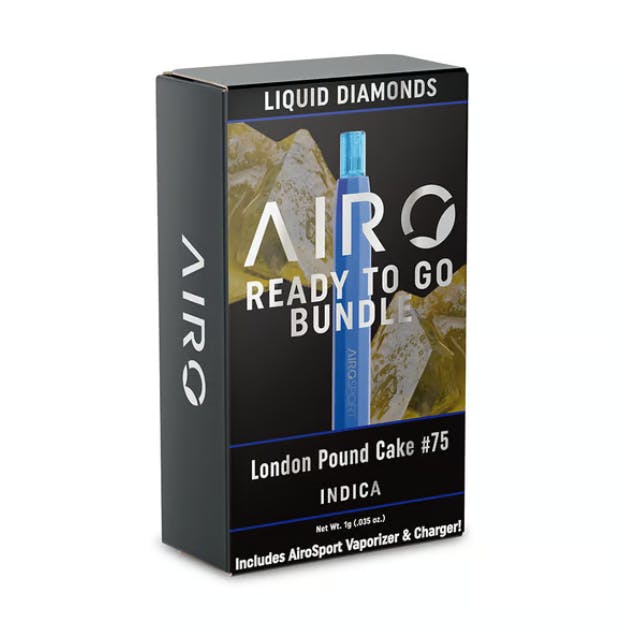 Product DF Airo Liquid Diamonds Ready 2 Go Kit - London Pound Cake 75 1g (Indica)