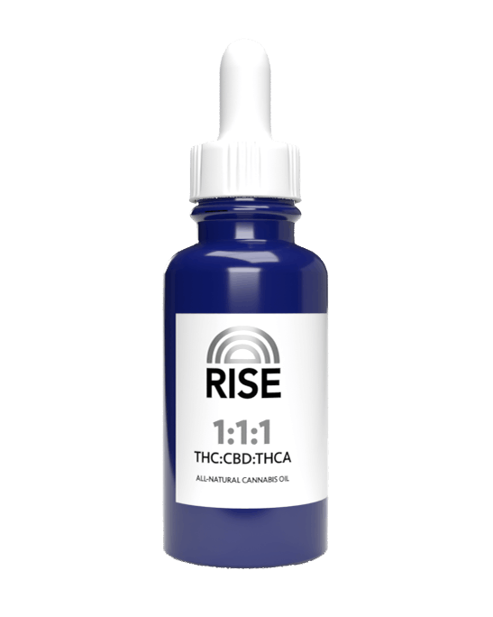 Product: RISE | 1:1:1 - TINCTURE | 600MG