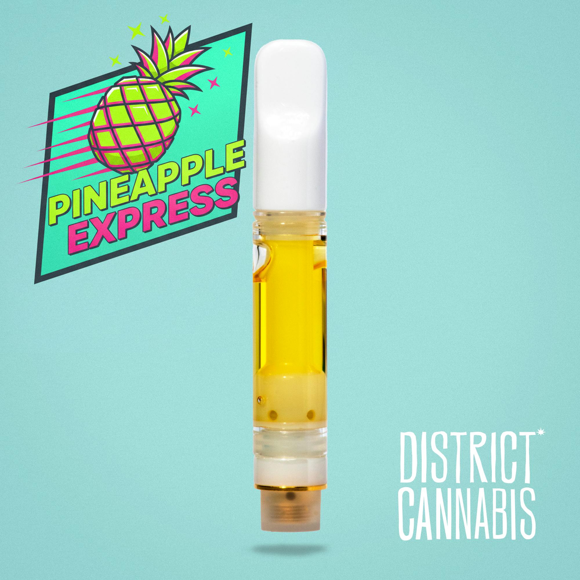 Shop District Cannabis Pineapple Express Distillate Vape Cartridge