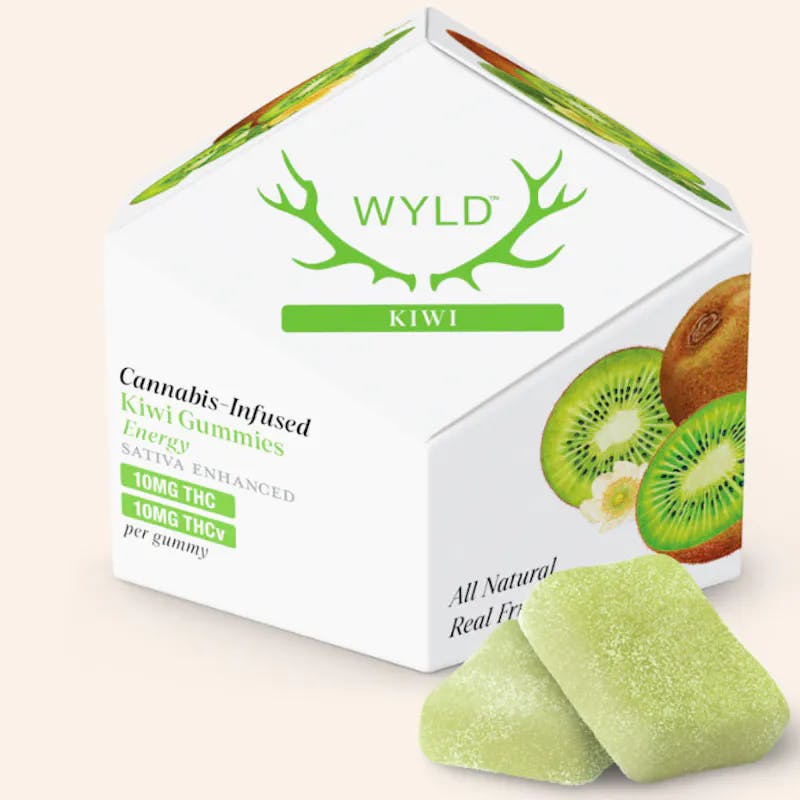 Wyld | Kiwi | THC:THCV | 100mg | 10ct