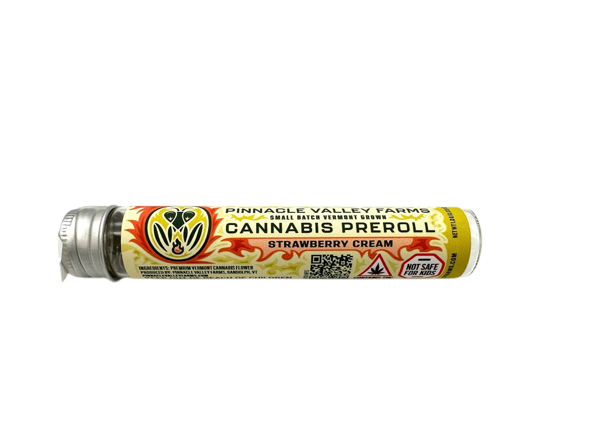 Image of Strawberry Cream | 1g Preroll
