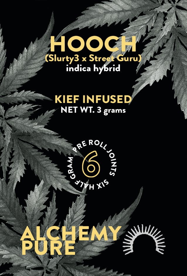 Alchemy Pure 6 Pack - Hooch Infused 6 x 0.5g