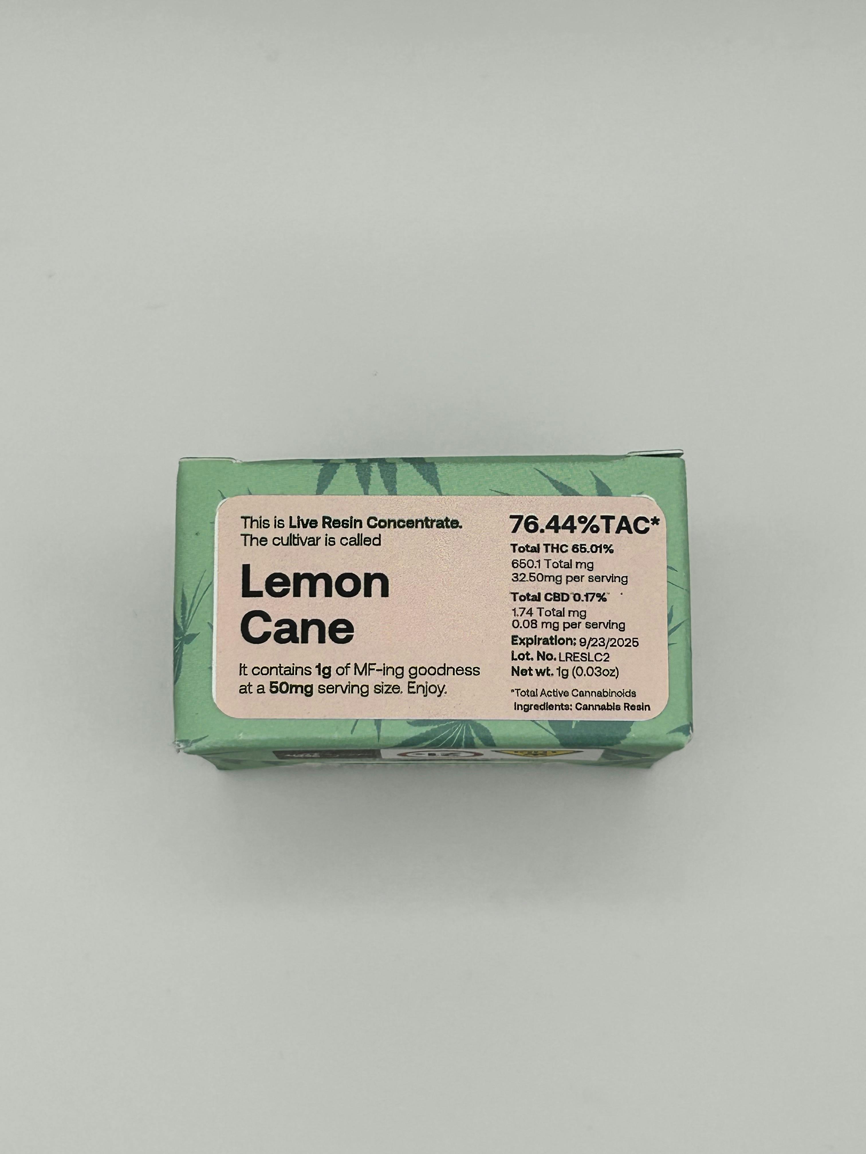 Photo of MFNY – Lemon Cane Live Resin Badder Concentrate
