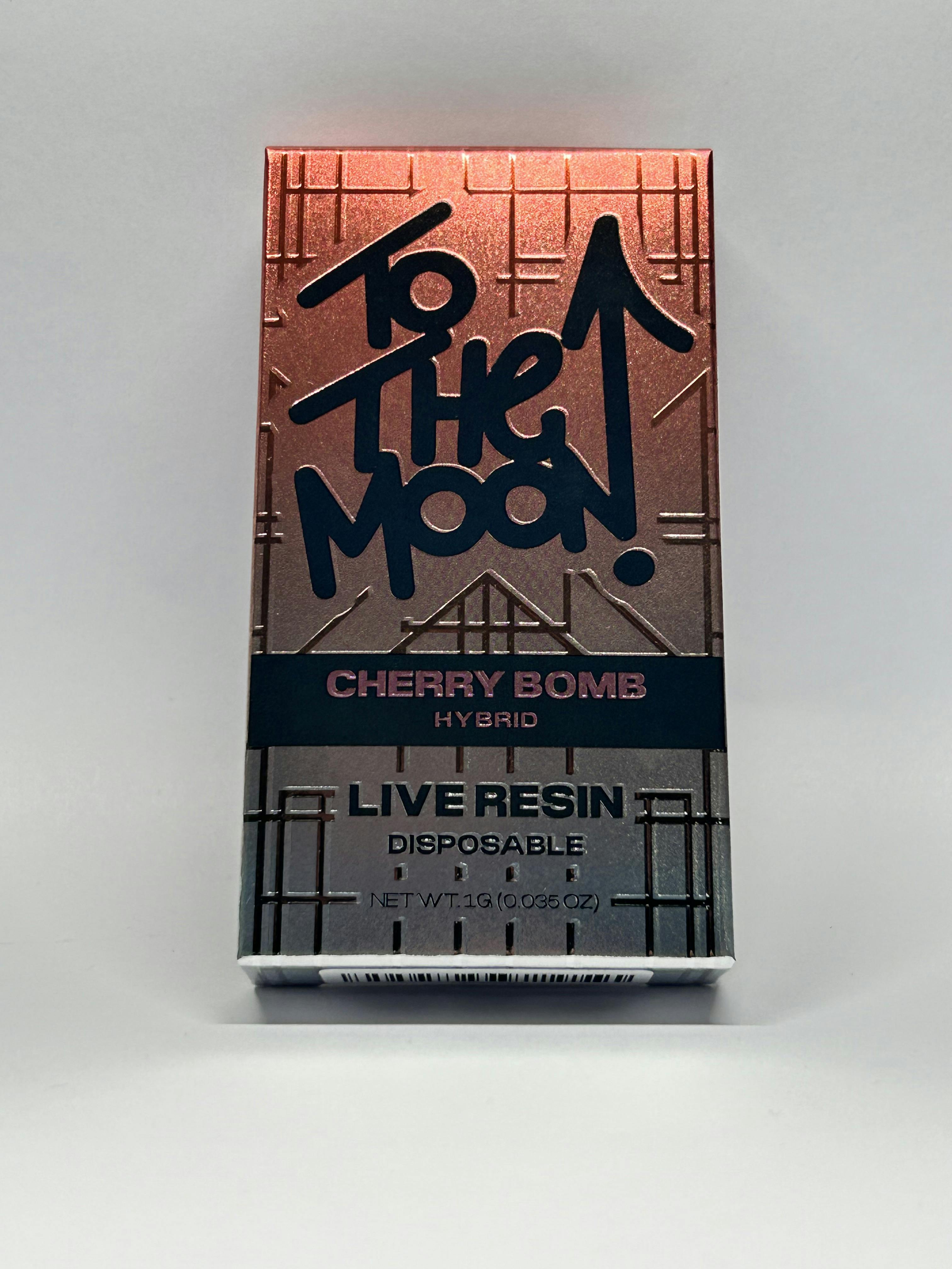 Photo of To The Moon – Cherry Bomb Live Resin Vape