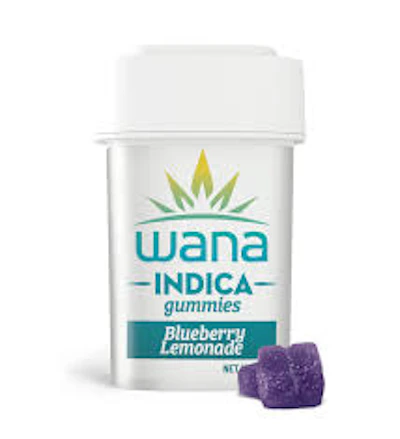 Wana - 200mg Gummies - Blueberry Lemonade - EDIBLES by Wana at King of Budz