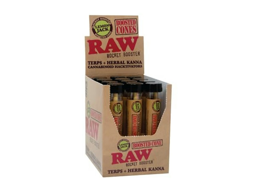 RAW Boosted Cones Terp CBD Infused Assorted